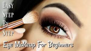 Hold your eyeshadow brush between the thumb, index finger, and middle finger of your dominant hand, then brush the tips of the bristles lightly across the base color to pick up some of the pigment on the brush. Beginners Eye Makeup Tutorial Soft Glam Eye Shadow How To Apply Eyeshadow Youtube