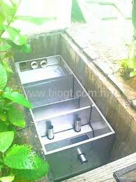 A grease trap, also popularly known as grease interceptor as the name suggests, is a device used in plumbing systems that prevent grease from getting washed away along with the water. Underground Grease Trap Flexible Size Un911 Biogt Malaysia Manufacturer Sewerage Environment Protection Facilities Products