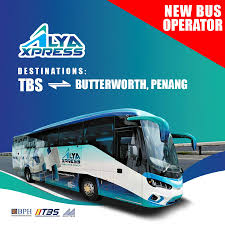 Butterworth is the main town on the mainland side of penang state in malaysia. Terminal Bersepadu Selatan Tbs Auf Twitter New Bus Operator Alya Xpress Offering Trips From Tbs To Butterwoth Penang Please Check The Updated Bus Schedules On Our E Ticketing Portal Https T Co L7hxio09dy By