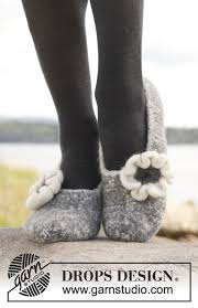 They will look great on your feet! Winter Ballerina Drops 150 24 Free Knitting Patterns By Drops Design
