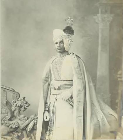 Thakore Shri Sir Lakhajiraj Bawajiraj, K.C.I.E., Thakore Sahib of Rajkot.