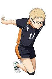 Whenever someone does or says something stupid or silly he is usually seen snickering in the background. Tsukishima Kei Character 61675 Anidb