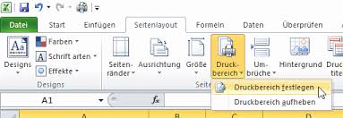Könnte sein, dass der ausdruck erst mal geprüft werden soll. Excel Druckbereich Festlegen Ausschnitt Drucken Tippscout De