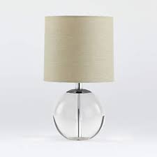 Sybil Globe Crystal Table Lamp Reviews Crate And Barrel