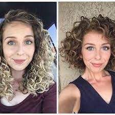 Long Hair Vs Short Hair I Find For My Curl Pattern 2c 3a That My Hair Tends To Get Weighed Down The Long Curly Hair Styles Roots Hair Curly Girl Method