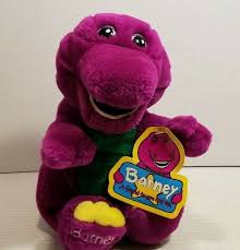 Barney Vintage 1992 Plush Stuffed Animal Purple Dinosaur Lyons Group 12 Plush Stuffed Animals Animals Barney