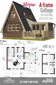 cute small cabin plans a frame tiny