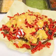 French Fries Ground Beef Sour Cream Flamin Hot Cheetos Nacho Cheese Food Diy Food Recipes Food Cravings