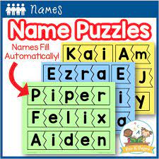 The solution keys to aid keep you … Printable Name Puzzles For Preschool Or Kindergarten Name Recognition