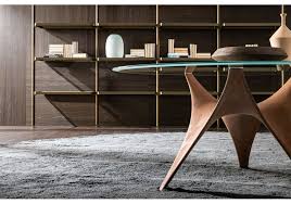 Bedside tables are furnishing elements for the night area and they are almost always placed next to the bed. Arc Oval Table Molteni C Milia Shop