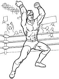 This wwe coloring page features brock edward lesnar, a former mixed martial artist, and current wwe wrestler and american football player. Wwe Coloring Pages Printable For Kids Coloring4free Coloring4free Com