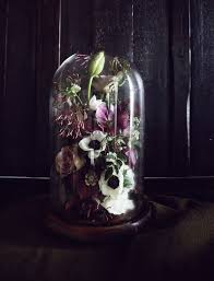 Typically, the ivy will last longer than any of the cut flowers, and you can rinse your cuttings to use in a new arrangement. Brilliant Bright And Beautiful Bell Jar Ideas Bored Art Dried Flower Arrangements The Bell Jar Floral Design