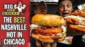 Eating The Best Nashville Hot Chicken Sandwich In Chicago Youtube