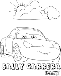 You can now print this beautiful lightning mcqueen and sally from cars 3 disney coloring page or color online for free. Printable Coloring Books Sally Carrera From Cars Movie