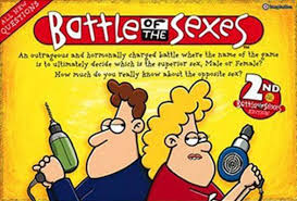 Put the names of all the boys in one hat, and do the same for the girls. Battle Of The Sexes Board Game Reviews Boxedupfun