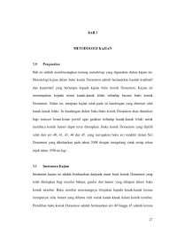 Telah menjawab salah satu persoalan kajian yang telah dinyatakan dalam. Bab 3 Metodologi Penyelidikan Mencukupi Barulah Sesebuah Kajian Itu Dapat Dijalankan Dengan Baik