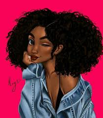 Pin By Est Her On Image Cartoon In 2020 Black Girl Art Black Love Art Black Women Art