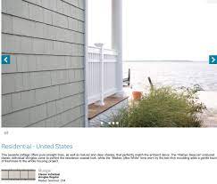 Maibec custom beige, seacoast, cape cod gray, oyster gray. Maibec Seacoast 204 House Exterior Exterior Paint Colors Exterior Paint