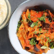 Spicy Eggplant And Pasta With Pancetta Recipe Pancetta Pasta Spicy Eggplant Pasta Dishes