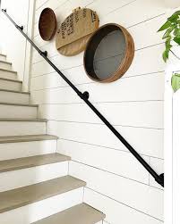 After having them installed for some time, his wife wanted to have them painted. 1 1 4 Pipe Handrail Rail Pipe Rail Industrial Etsy