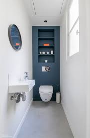 Realisation Sanitaire Wc Bleu Nuit Suspendues Architecture Restructuration Amenagement Relooking Toilettes Amenagement Toilettes Decoration Toilettes