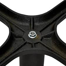 Thonet Dining Height Metal Table Base for Restaurants 30Wx30Dx28.5H