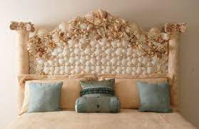 Beautiful Shell Headboard Shell Decor Girl Bedroom Decor Shell Art