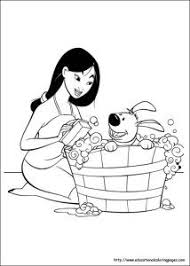 Gratis Inkleur Prente Vir Kinders Woelige Bytjies Kleuterskool Disney Coloring Pages Dog Coloring Page Coloring Pictures