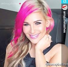natalya wwe pink hair