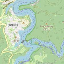 Februar 1945 sprengten wehrmachtsoldaten den kermeterdruckstollen der urfttalsperre und die verschlüsse der grundablassstollen des staudamms schwammenauel (rursee). Rursee Gps Wanderatlas