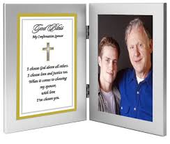 They are fast and very reasonable although if you what about a medal of her confirmation saint? Buy Poetry Gifts Sponsor Confirmation Gift Thank You Poem In Two Attached Frames Add Photo In Cheap Price On Alibaba Com