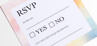 Rsvp Full Form Rsvp Place Card Holders Form