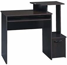 They come in a wide selection of different there is a storage area in the back door to hold a cpu safely. Amazon Com Sauder Beginnings Collection Computer Desk Cinnamon Cherry Finish Furniture Decor