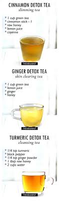 morning detox tea recipes for healthy