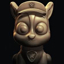 Activity mats are perfect for setting up at a small table with some crayons to entertain your guests as they arrive or wait for food. Download Stl File Baby Chase Paw Patrol 3d Printable Object Cults