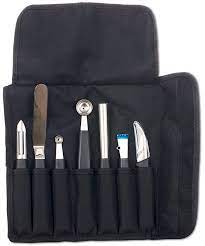 Discuss the secondary activities that are often performed in the common areas of the kitchen. Garde Manger Set 7 Piece Roll Chef Tools Knife Set Kitchen Restaurant Equipment