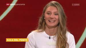 Switzerland's ajla del ponte wins the women's 60m final at the 2021 european athletics indoor championships in torun on march 7, 2021. Filmtipp Ajla Del Ponte Zu Gast Im Srf Sportpanorama Hosl S Blog Uber Leichtathletik