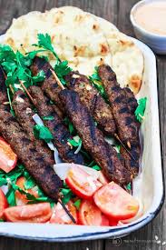 Kofta Kebab Recipe The Mediterranean Dish Authentic Kofta Kebabs With Ground Beef And Lamb Garlic O Kofta Kebab Recipe Mediterranean Recipes Kebab Recipes