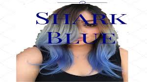 Dyeing my hair blue af with ion brilliance dye at home! Ion Color Brilliance Shark Blue Hair Color Youtube