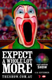 Design an a3 poster, to celebrate the 175th royal adelaide show.: Royal Adelaide Show Posters Facing Sideways