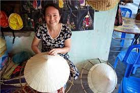 Conical Hat Village Hue