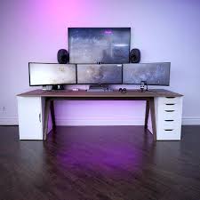 Gaming Rig Gaming Desk Setup Computer Desk Setup Room Setup
