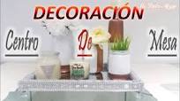DIY Fácil Bandeja con Espejo para Centro de Mesa | Mi Dulce Hogar