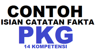 Guru dapat mengidentifikasi karakteristik belajar setiap karakteristik peserta peserta didik di kelasnya. Inilah Contoh Isian Catatan Fakta Pkg 14 Kompetensi