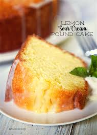 He said it was perfect. Zitronensauer Sahne Pfund Kuchen Einfaches Und Gesundes Rezept