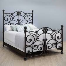 The Lucerne Iron Bed With Metal Profile Frame By Humble Abode Artfully Crafted By True Artisans At Wesley Allen The Luc Iron Bed Wrought Iron Beds Furniture