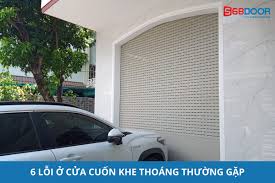 6 Lỗi Ở Cửa Cuốn Khe Thoáng Thường Gặp: Nguyên Nhân Và Cách Khắc Phục -  S68door