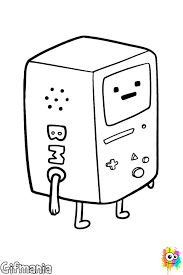 Dibujo De Beemo Para Colorear Lapices De Colores Dibujos Adventure Time Paginas Para Colorear