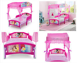Click the flower if you want to check it out! Disney Princess Toddler Plastic Canopy Bed Pink Bedroom Furniture For Children Ebay