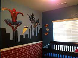 Pin By Cheryl Dearie On Superhero Superhero Nursery Baby Boy Nurseries Superhero Room